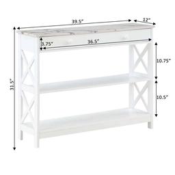 Convenience Concepts Oxford 1-Drawer Console Table