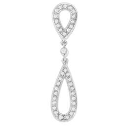 Diamond Classics&#8482; Diamond Double Tear Drop Necklace