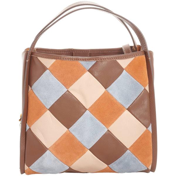 American Leather Co. Auburn Patchwork Crossbody - image 