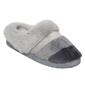 Womens Cuddl Duds&#40;R&#41; Color Block Faux Fur Clog Slippers - image 1