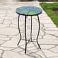 Northlight Seasonal 19in. Peacock Patio Side Table - image 2