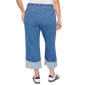 Plus Size Ruby Rd. Key Items Premium Stretch Denim Wide Leg Jeans - image 2