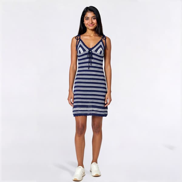 Juniors Madden Girl Tie Shoulder Sweater Dress