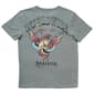 Young Mens Brooklyn Cloth® Worldwide Hysteria Graphic Tee - Grey - image 2