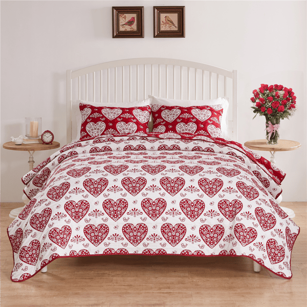 Greenland Home Fashions™ Novelty Holiday Matelassé Coverlet Set