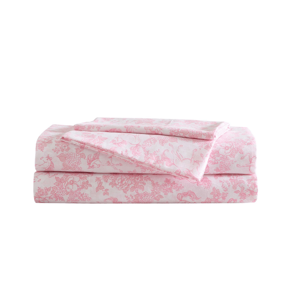 Laura Ashley(R) Kids Toile Unicorn Sheet Set - image 