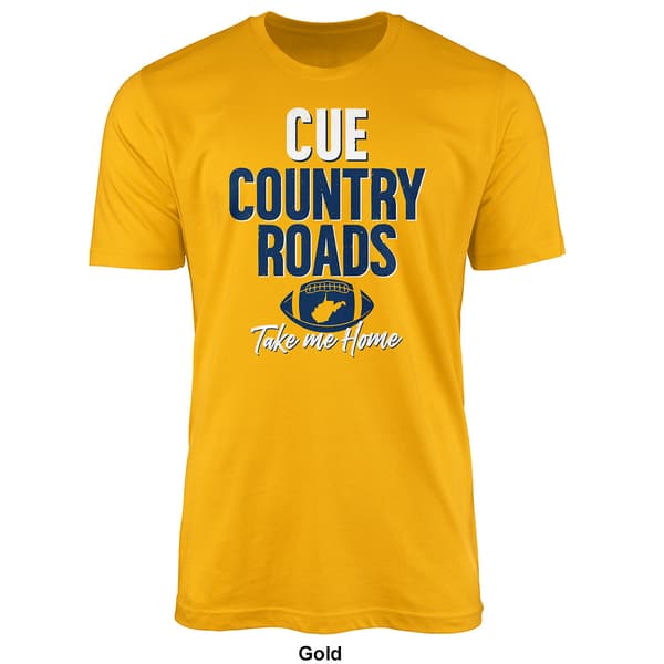 Mens Tailgate West Virginia Country Roads Let&#39;&#39;s Go Tee