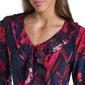 Womens Tommy Hilfiger Long Sleeve Ruffle Front Floral Blouse - image 4