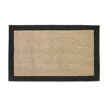 Two Tone Rectangle Accent Rug