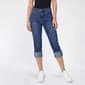 Womens d.jeans(R) High Rise Wide Roll Cuff Capris Jeans - image 1