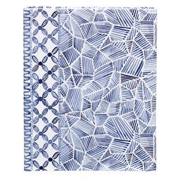Malden 2-Up Multi-Patterned Indigo Weld Bound Photo Album