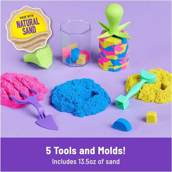 Kinetic Sand Squish N'' Create Playset