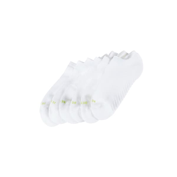 Womens HUE&#40;R&#41; Massaging Liner 6pk. No Show Socks - image 