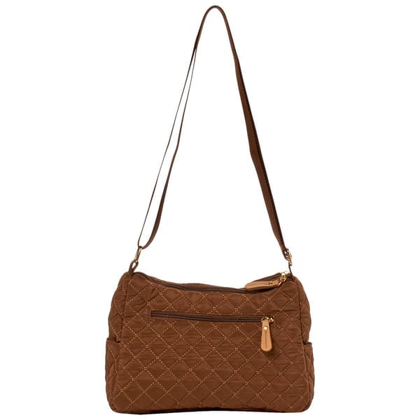 Gloria Vanderbilt Quilted Nylon Hobo