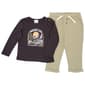 Baby Boy &#40;12-24M&#41; bon bebe&#40;R&#41; Flocked Mountain Top & Joggers Set - image 1