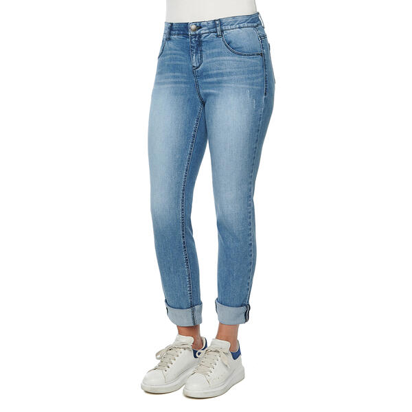 Womens Democracy Absolution&#40;R&#41; Girlfriend Cuffed Jeans - image 