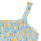 Girls &#40;7-16&#41; Rare Editions Sleeveless Smocked Ruffle Lemon Dress - image 4