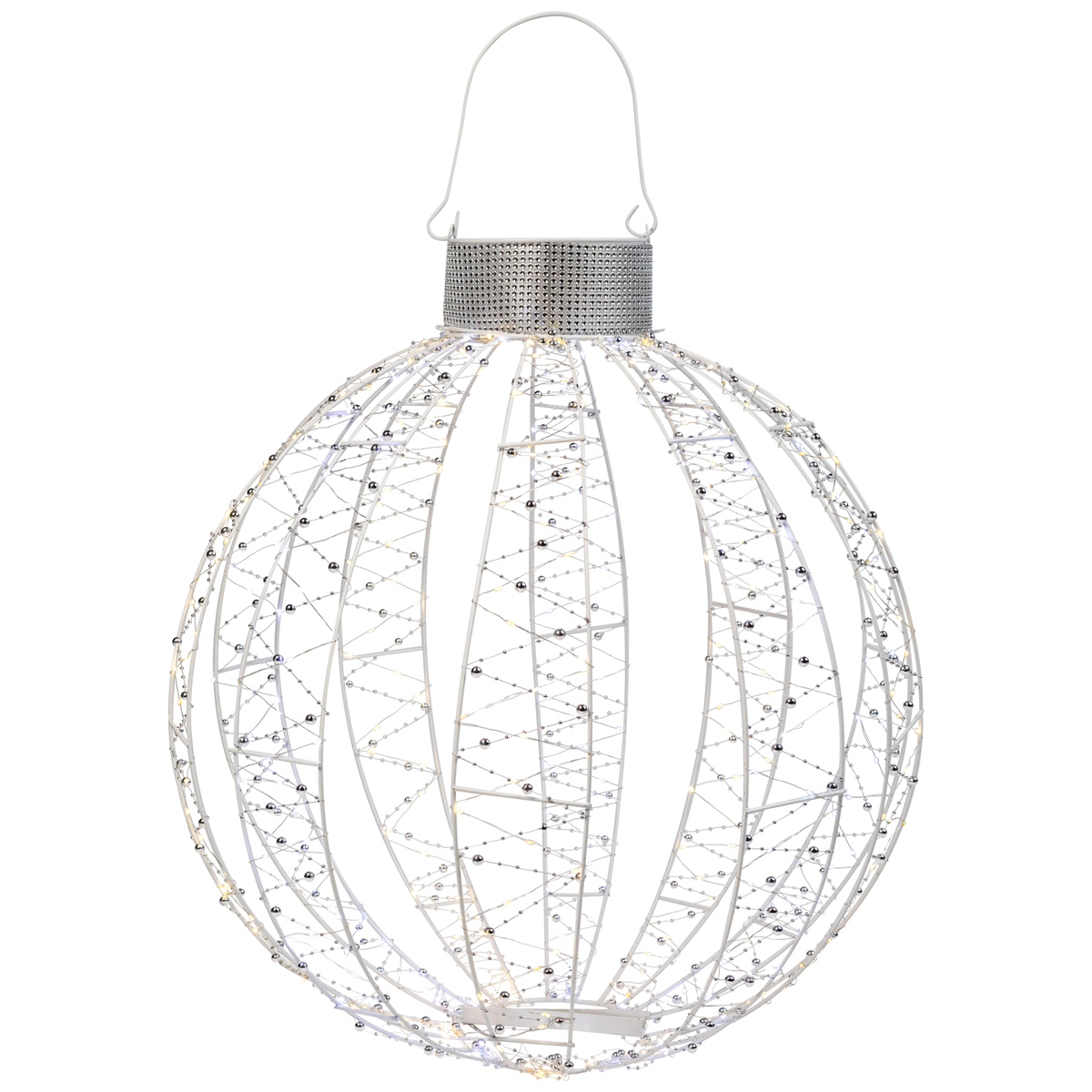 Northlight LED Warm & Cool White 3D Ornament Christmas Yard Décor