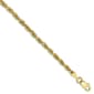 Gold Classics&#8482; 10kt. 7in. Semi-Solid Rope Chain Bracelet - image 2