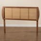 Baxton Studio Harris Ash Walnut Finished Wood Headboard - image 4