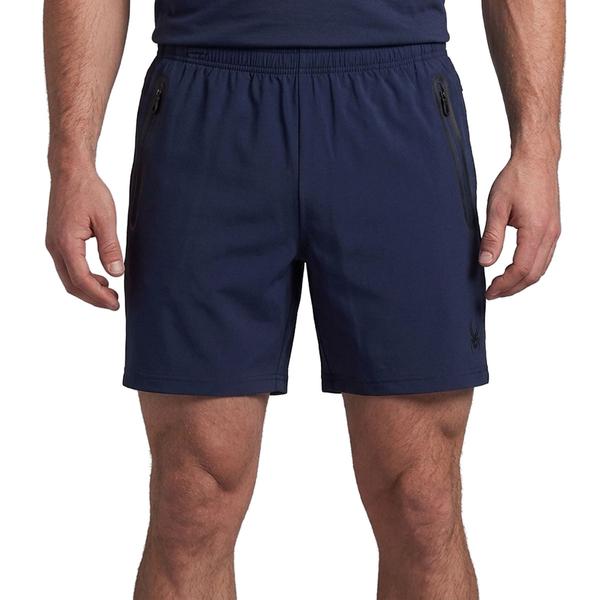 Mens Spyder Woven Shorts - Dusty Navy - image 