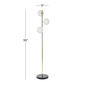 9th & Pike&#174; Black Metal Modern Floor Lamp - image 7