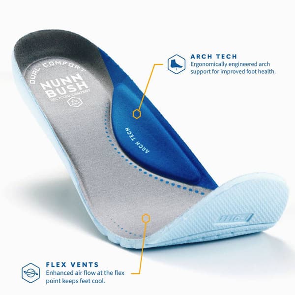 Mens Nunn Bush Ponte Knit Moc Toe U-Bal Sneakers