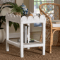 bali & pari Sumana Handwoven Natural Rattan 2-Tier Side Table - image 7