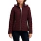Plus Size Nautica Stretch Puffer Jacket with Faux Fur Lined Hood - image 3