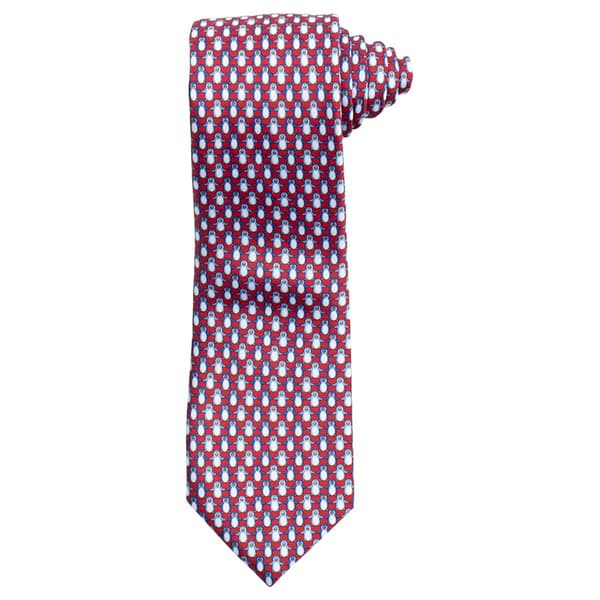Mens Nicole Miller Penguins Tie - image 