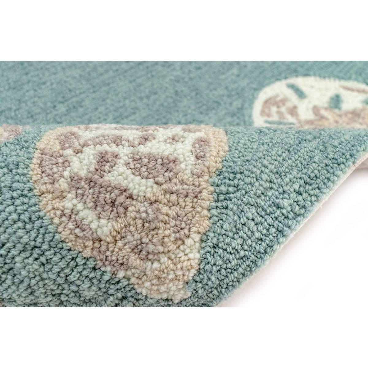 Liora Manne Capri Seashell Border Rectangular Accent Rug