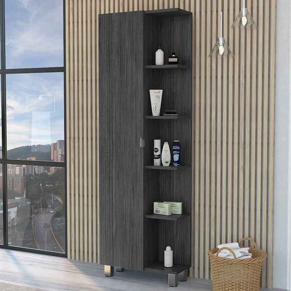 FM FURNITURE Los Angeles 58in. Corner Cabinet