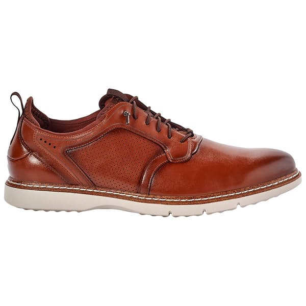 Mens Stacy Adams Score 6-Eye Plain Toe Oxfords