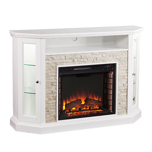 Southern Enterprises Convertible Electric Media Fireplace