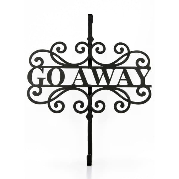 National Tree 17in. Halloween Go Away Wreath Hanger
