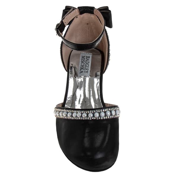 Little Girls Badgley Mischka Slingback Dress Pumps