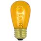 Northlight Seasonal 25pk. S14 Yellow Christmas Replacement Bulbs - image 1