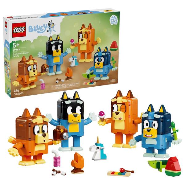 LEGO(R) Bluey Brick Built Bluey Family