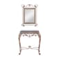 9th & Pike(R) Bronze Metal Traditional Console Table with Mirror - image 1