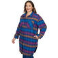 Plus Size Ruby Rd. Fall Wonders Long Plaid Button Front Jacket - image 3