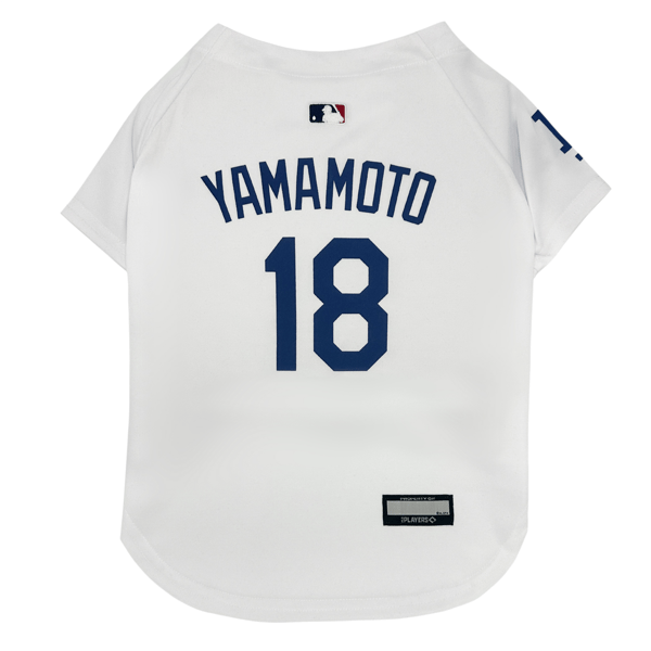 MLBPA Los Angeles Dodgers Yoshinobu Yamamoto Pet Jersey - image 