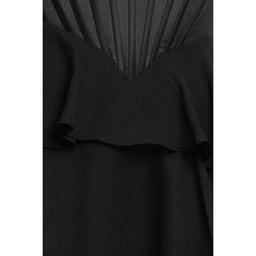 Juniors Blondie Nites Triple Tier Strapless Corset Skater Dress
