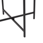 9th & Pike® Contemporary Black Metal Accent Table - image 5