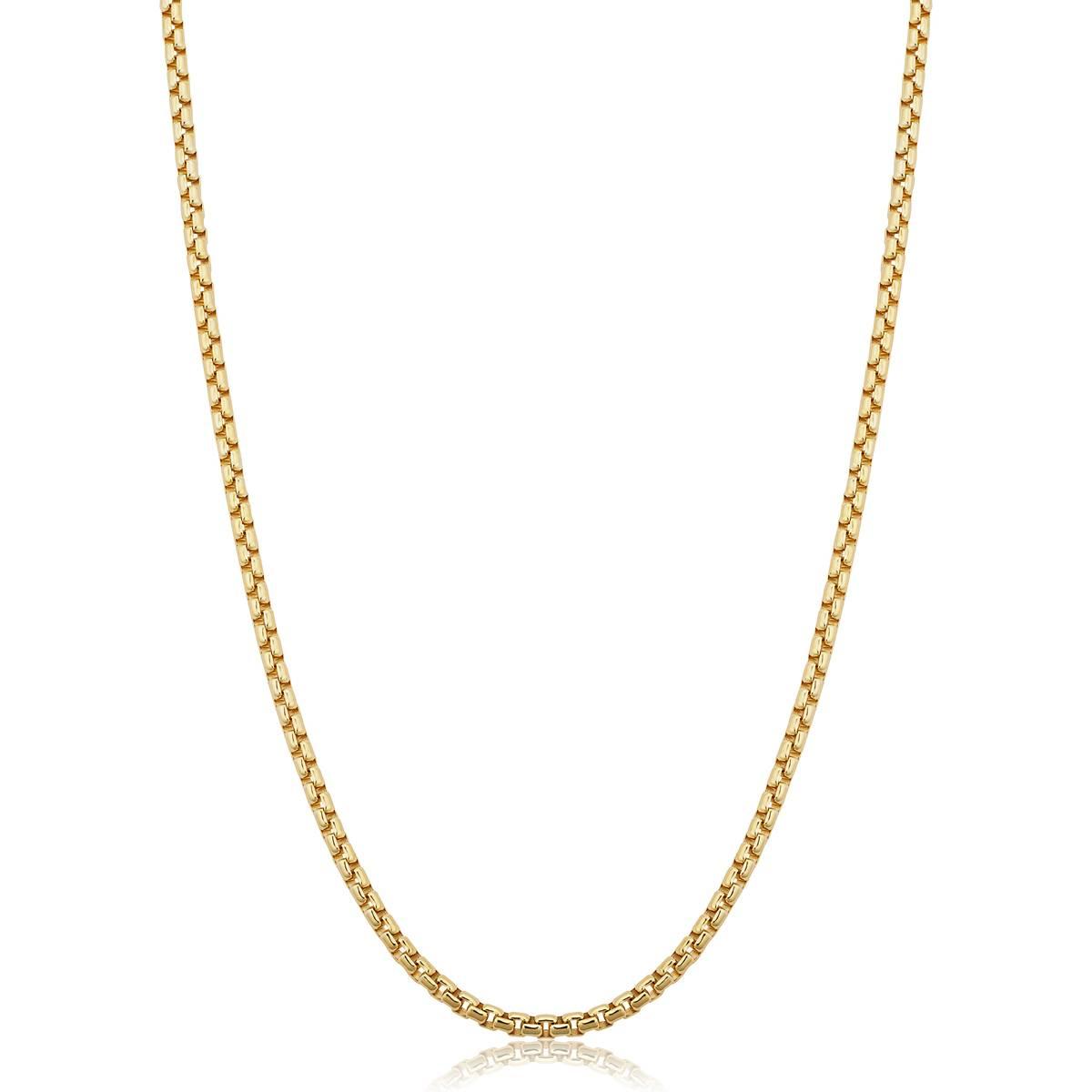 Gold Classics(tm) 14kt. Gold Filled 20in. Round Box Necklace