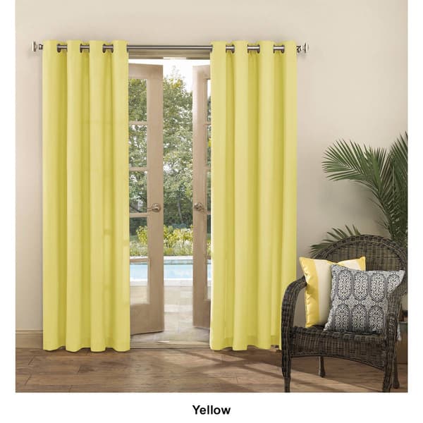 Sailor Indoor/Outdoor Solid Grommet Panel Curtain