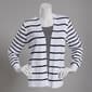 Womens 89th & Madison Long Sleeve Striped Cardigan - image 1