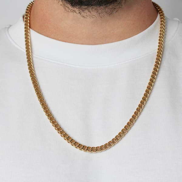 Mens Gentlemen''s Classics™ Franco Link Chain Necklace
