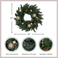 Northlight Real Touch™ Pre-Decorated Pine Christmas Wreath - image 5