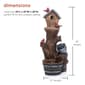 Alpine Cardinal Birdhouse Cascading Barrel Fountain - image 9