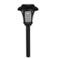 Northlight Seasonal 12in. Black Lantern Solar Light - image 1